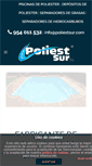 Mobile Screenshot of poliestersur.com